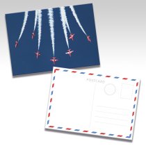 Red Arrows Post Cards